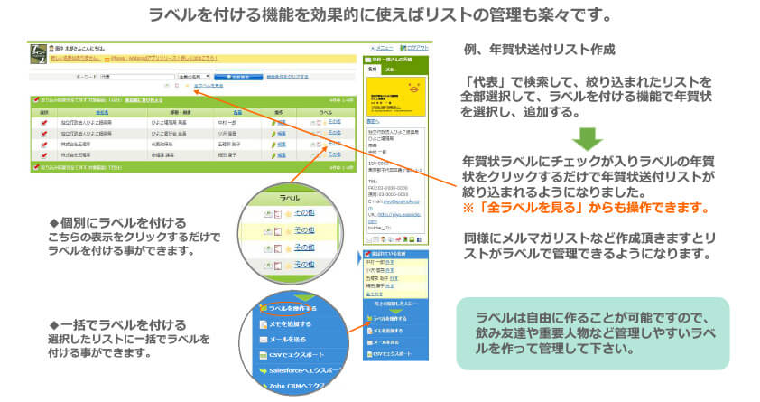 リストを管理したい